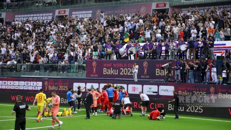 Bakıdakı dünya çempionatında azarkeş rekordu 